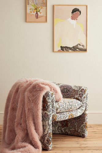 La Couverture en Fausse Fourrure Chloe par en - By Anthropologie - Modalova