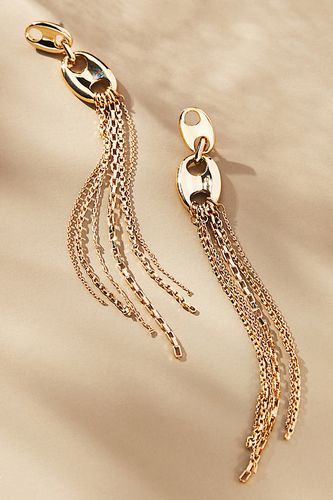 Boucles d'oreilles pendantes à franges en maille Pop Tab par en Gold - By Anthropologie - Modalova