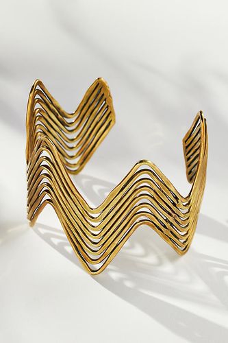 Bracelet Manchette Western Ondulé par en Gold - By Anthropologie - Modalova