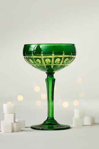 Verres à Coupe Winona, Ensemble de 4 en Green taille: S/4 chez - Anthropologie - Modalova