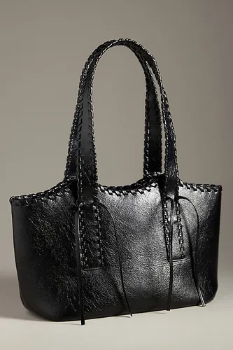 Whipstitch Tote Bag en Black chez Anthropologie - Melie Bianco - Modalova