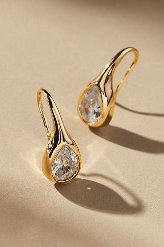 Boucles d'oreilles créoles en cristal délicat en Gold chez - Anthropologie - Modalova