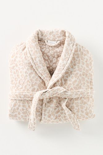 Peignoir Léopard Lola en Beige taille: S/M chez - Anthropologie - Modalova