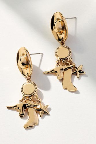 Boucles d'oreilles Western Icons par en Gold - By Anthropologie - Modalova