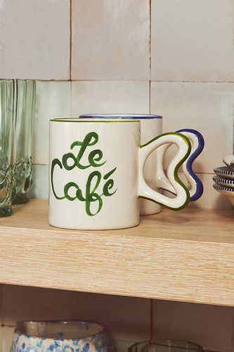 Tasse en grès Belle Journée en chez Anthropologie - Harlie Brown Studio - Modalova