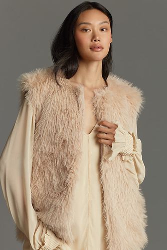 Gilet en fausse fourrure en - By Anthropologie - Modalova