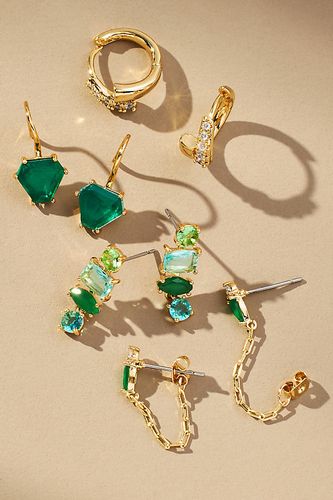 Boucles d'oreilles Huggie pierre de naissance, lot de 4 par - By Anthropologie - Modalova