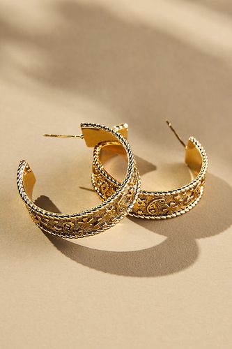 Boucles d'oreilles créoles filigranes Western par en - By Anthropologie - Modalova