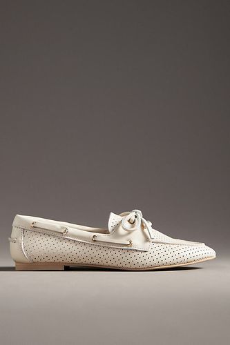 Lakin Boat Shoes en White taille: 37 chez Anthropologie - Dolce Vita - Modalova