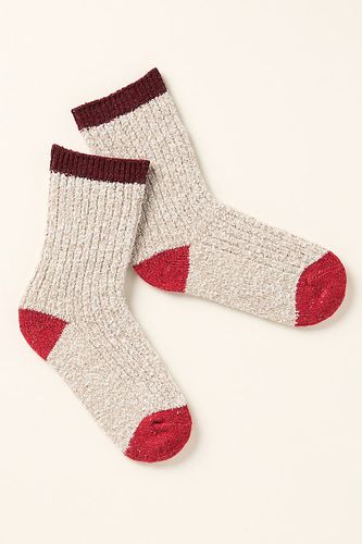 Chaussettes de randonnée color-block par - By Anthropologie - Modalova