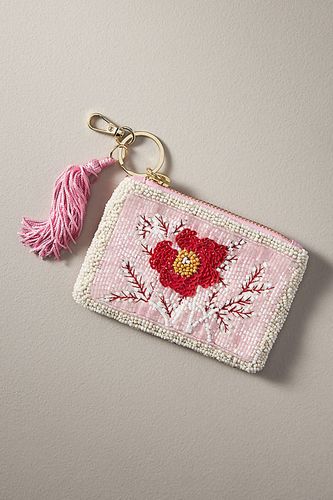 Beaded Flat Pouch: Garden Party Edition par en Pink - By Anthropologie - Modalova