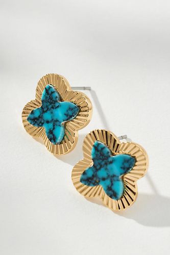 Petites Boucles d'Oreilles Trèfle par en - By Anthropologie - Modalova