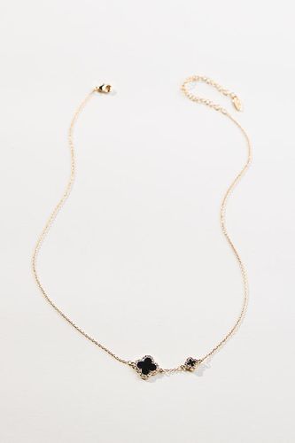 Collier Double-Trèfle Plaqué-Or par en - By Anthropologie - Modalova