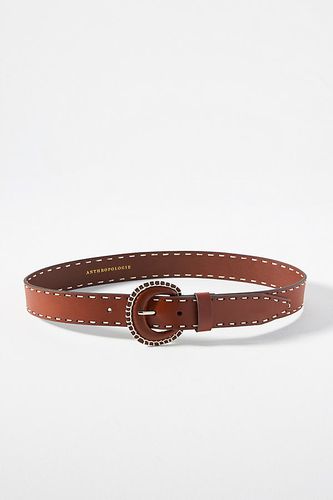 Ceinture à surpiqûres contrastantes en taille: M - By Anthropologie - Modalova