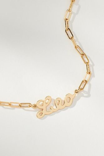 Gold-Plated Zodiac Necklace par - By Anthropologie - Modalova