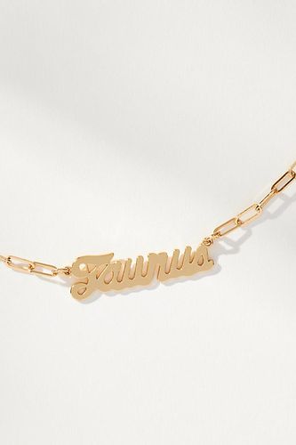 Gold-Plated Necklace par - By Anthropologie - Modalova