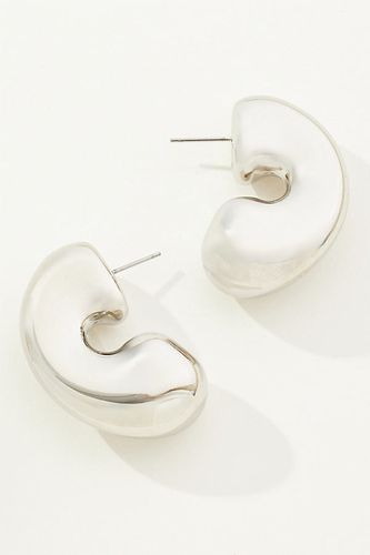 Boucles d'oreilles épaisses en forme de C par en Silver - By Anthropologie - Modalova