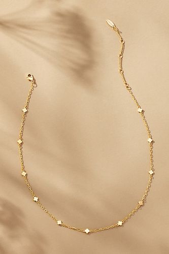 Tiny Clover Chain Necklace par en - By Anthropologie - Modalova