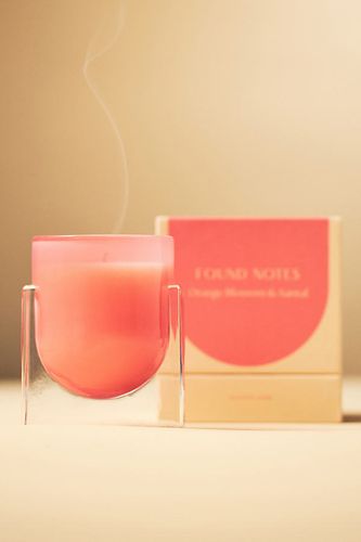 Found Notes Floral Orange Blossom & Santal Glass Candle par taille: XS - Found Notes by Anthropologie - Modalova