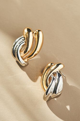 Boucles d'oreilles à deux tons entrelacées par en - By Anthropologie - Modalova