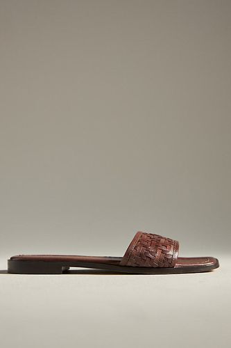 Sandales mules en cuir tissé par en Brown taille: 36 - By Anthropologie - Modalova