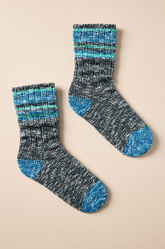 Chaussettes de randonnée à rayures par - By Anthropologie - Modalova