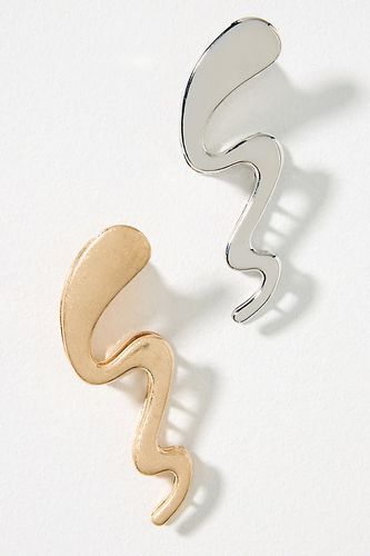 Squiggle Hair Claw Clip par en Gold - By Anthropologie - Modalova