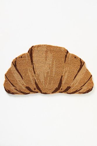 Paillasson Imprimé en Fibre de Coco en Forme de Croissant en Beige chez - Anthropologie - Modalova