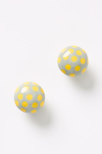 Boutons en grès Rumi, lot de 2 en Blue taille: S chez - Anthropologie - Modalova