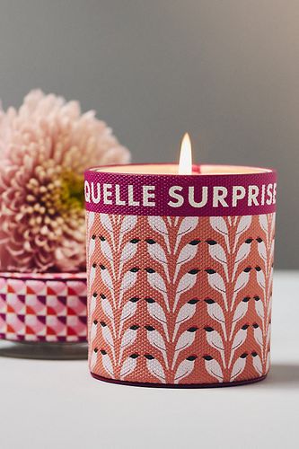 Bougie en Verre Emi Fresh Cachemire Blanc & Musc en Pink taille: S chez - Anthropologie - Modalova