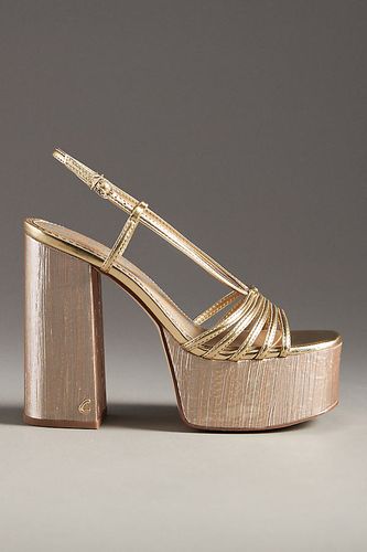 Talons Compensés Siena Slingback Circus par Sam Edelman par en Gold taille: F chez Anthropologie - Circus By Sam Edelman - Modalova