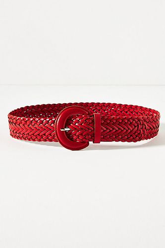 Ceinture tressée en cuir par en Red taille: M - By Anthropologie - Modalova