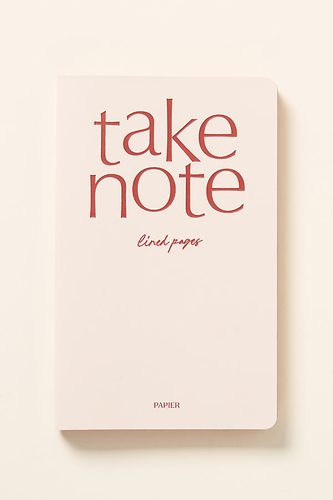 Journal de poche en simili-cuir Plans & Notes en Pink chez Anthropologie - Papier - Modalova