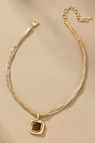 Collier Pendentif Chaîne Superposée Plaqué Or par en Brown - By Anthropologie - Modalova