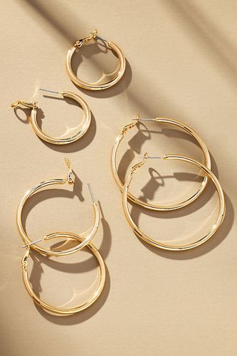 Boucles d'oreilles classiques, Ensemble de 3 par en Gold - By Anthropologie - Modalova