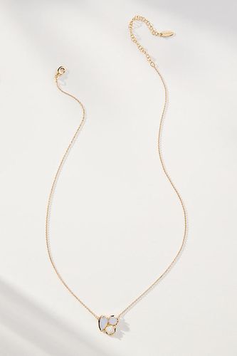 Dainty Crystal Cluster Necklace par en White - By Anthropologie - Modalova