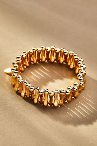Bracelet Extensible en Métal Côtelé par en Gold - By Anthropologie - Modalova