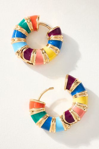 Boucles d'oreilles créoles colorées par - By Anthropologie - Modalova