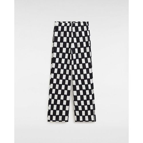 Pantalon Benton Checker Easy (black-marshmallow) , Taille M - Vans - Modalova