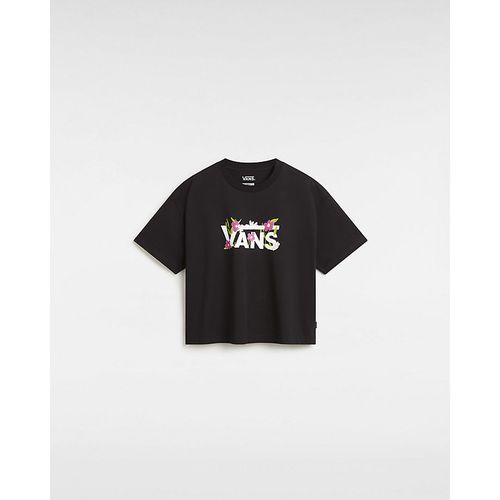 T-shirt Court Fleurs Os (black) , Taille L - Vans - Modalova