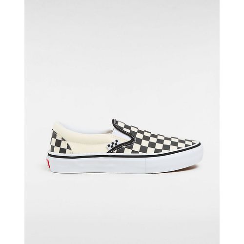 Chaussures Skate Checkerboard Slip-on ((checkerboard) Black/off White) Unisex , Taille 34.5 - Vans - Modalova