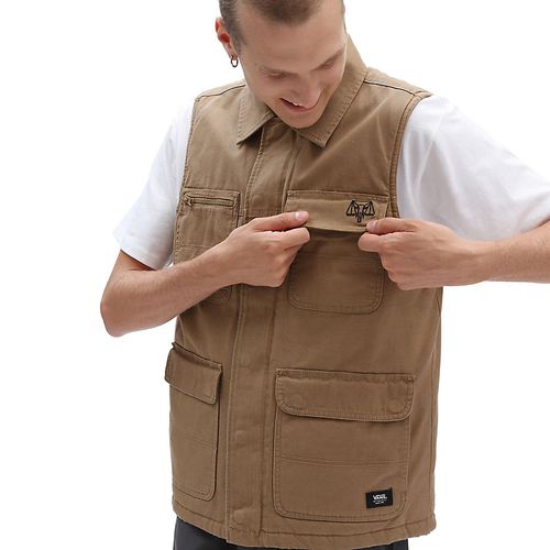 veste vans homme beige