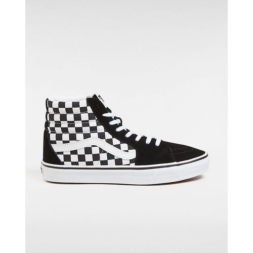Chaussures Checkerboard Sk8-hi ((checkerboard) Black/true White) Unisex , Taille 34.5 - Vans - Modalova