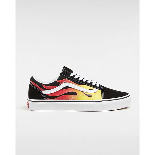 Chaussures Flame Old Skool ((flame) Black/black/true White) Unisex , Taille 34.5 - Vans - Modalova