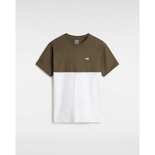 T-shirt Colorblock (white-grape Leaf) , Taille L - Vans - Modalova