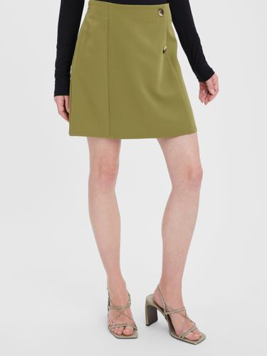 Jupe Courte Taille Haute - Vero Moda - Modalova