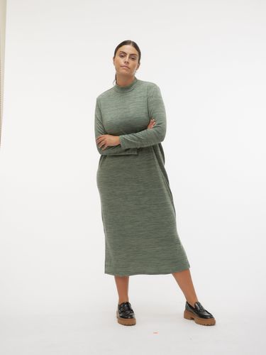 Robe Longue Regular Fit Col Haut Curve - Vero Moda - Modalova