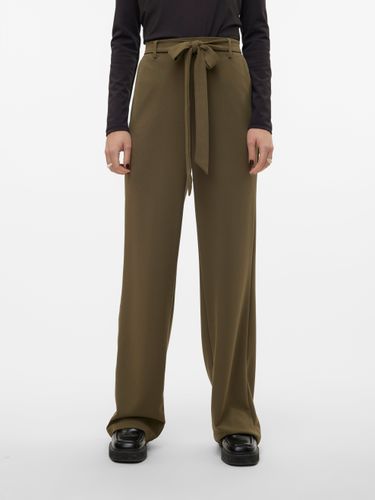 Vmliva Taille Haute Pantalons - Vero Moda - Modalova