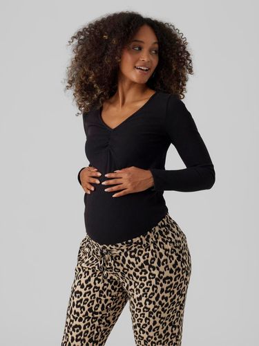 Tops Slim Fit Col En V - MAMA.LICIOUS - Modalova