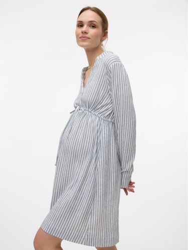 Robe Courte Regular Fit Col En V - MAMA.LICIOUS - Modalova